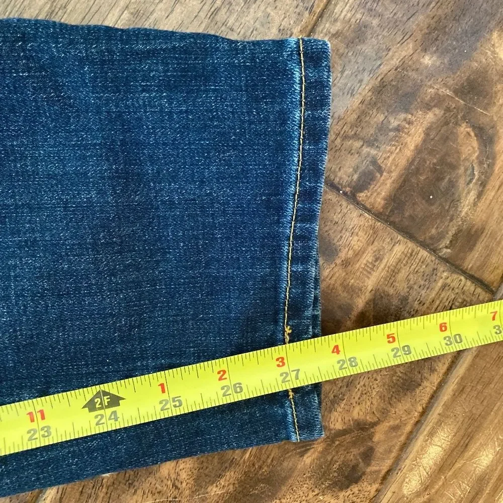 Talbots Dark Wash Everyday Relaxed Fit Denim Jeans Women's 8 - Picture 5 of 8